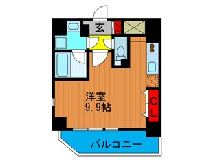 クレグラン北梅田の物件間取画像